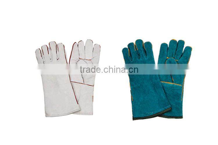 Popular Design Welding Leather Gloves, leather welding gloves, glove with long sleeve LG033