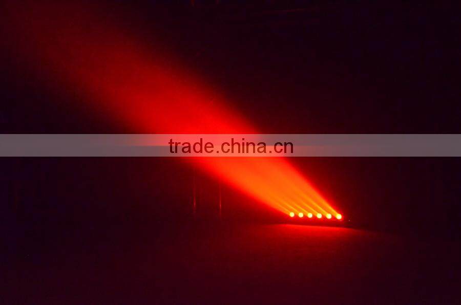 Beam 06 6pcs* 15w RGBW 4 in one Led Matrix Beam Bar Light for stage