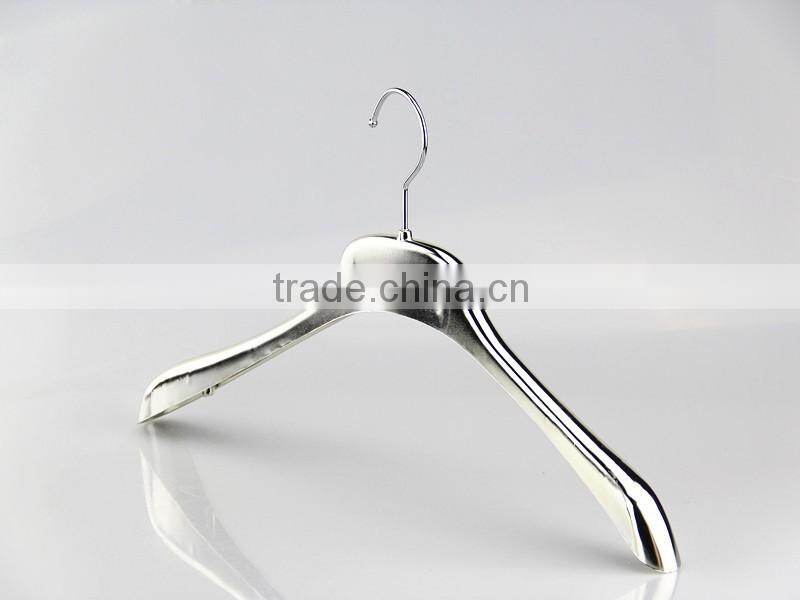 IMY-356 silver cheap plating slim hanger for shirt