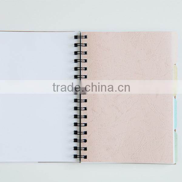 school protective spiral notebook plastic cover
