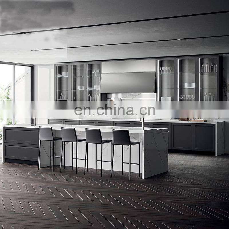 Modular Pantry Kitchen Furniture Shaker Kitchen Cabinet Designs Matte Lacquer Kitchen Cabinets