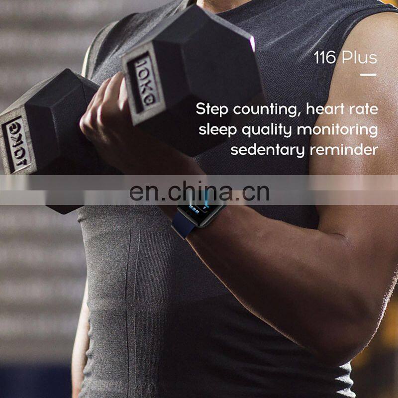 Smart Watch 116PLUS Luxury Man Sport Smartwatch Silicone Fitness Tracker smart watch band sport watch smart