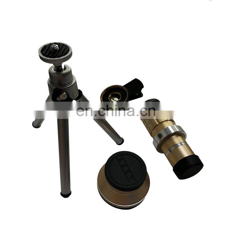 Cell Phone Camera Outer Wide Angle Lens With Tripod