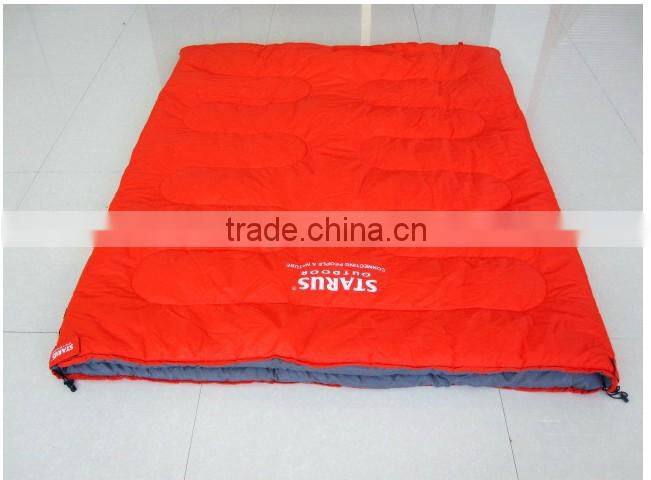 3 Season Splicing Double Envelop Sleeping Bag for 2 adults 200x165cm