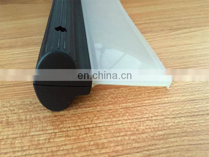 Flexible Soft Silicone Wiper Car Window Cleaning Glass Scraper Silicone Handy Squeegee Car Blade Clean Scraping Film Scraper