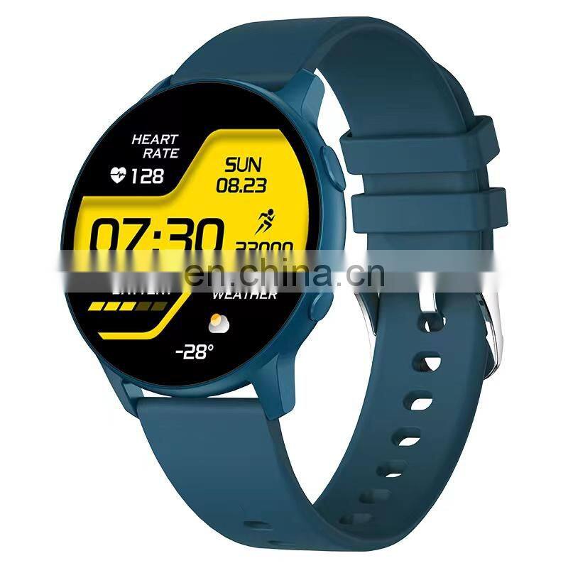 New Arrival Fashion Ladies Smart Band Fitness IP68 Waterproof Play Game Round Touch Screen Sleep Tracker Women MX1 Smart Watch