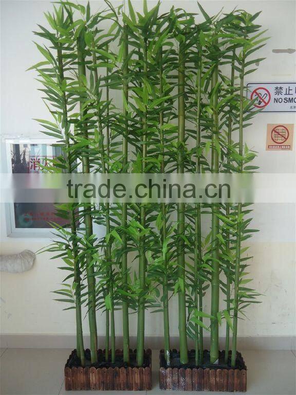 artificial /fake bamboo with natural stem and high-grade leaves stem/artificial /outdoor artificial bamboo