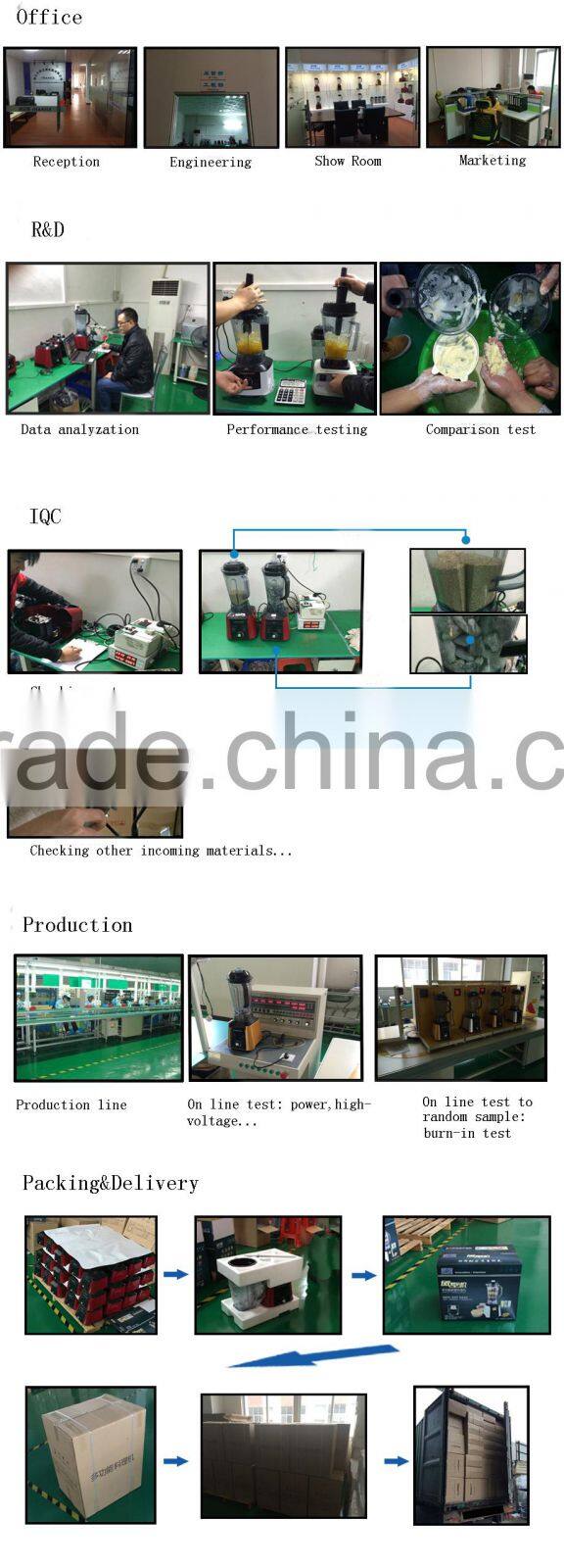 Fruits and vegetable extractor CB-608D ice blender machine