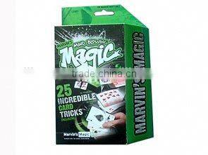 small magic toys packing paper box with a header