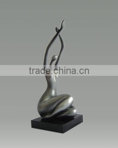 Nude Female Bronze Sculpture Modern Urban Statue