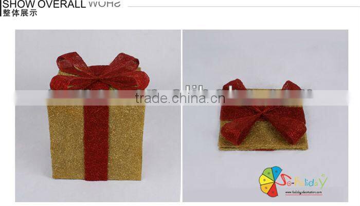 foldable sisal christmas gift box
