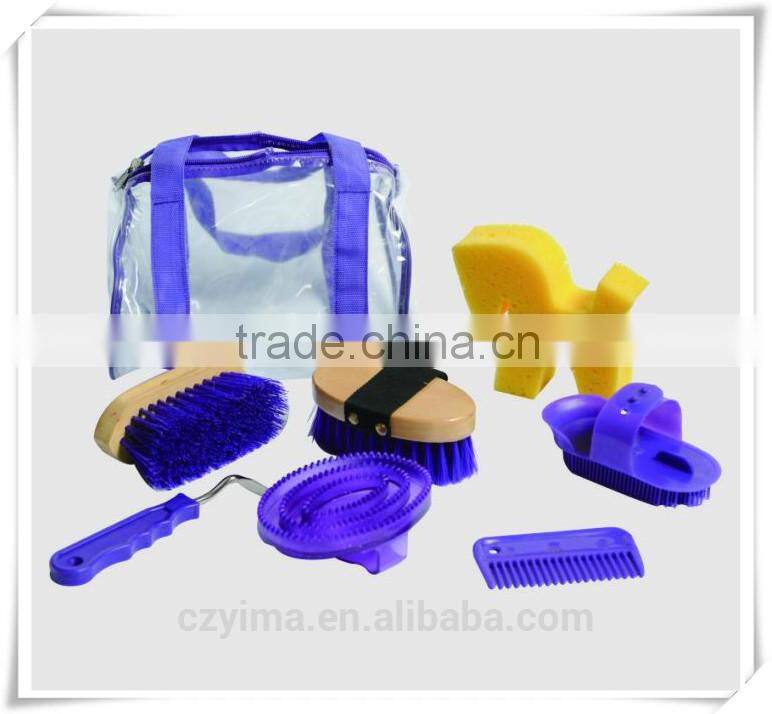 Hot! bling horse mane & tail comb with yellow gradient rhinestone