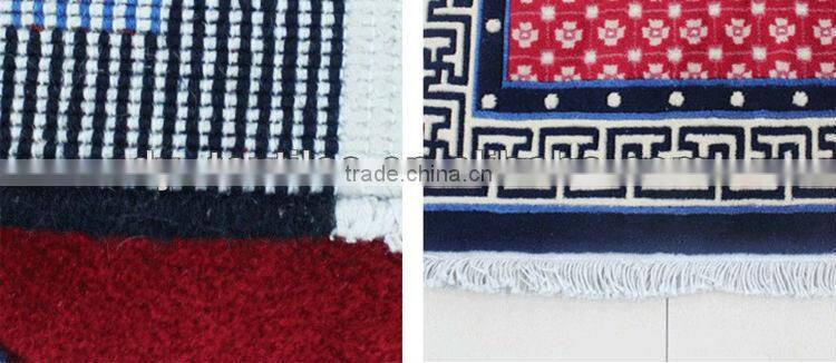 Non-slip kitchen floor pretty design polyester printed mat