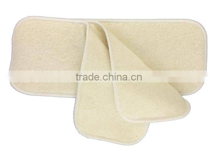 AnAnbaby Free Shipping Reusable 4 Layers Hemp Cotton Inserts
