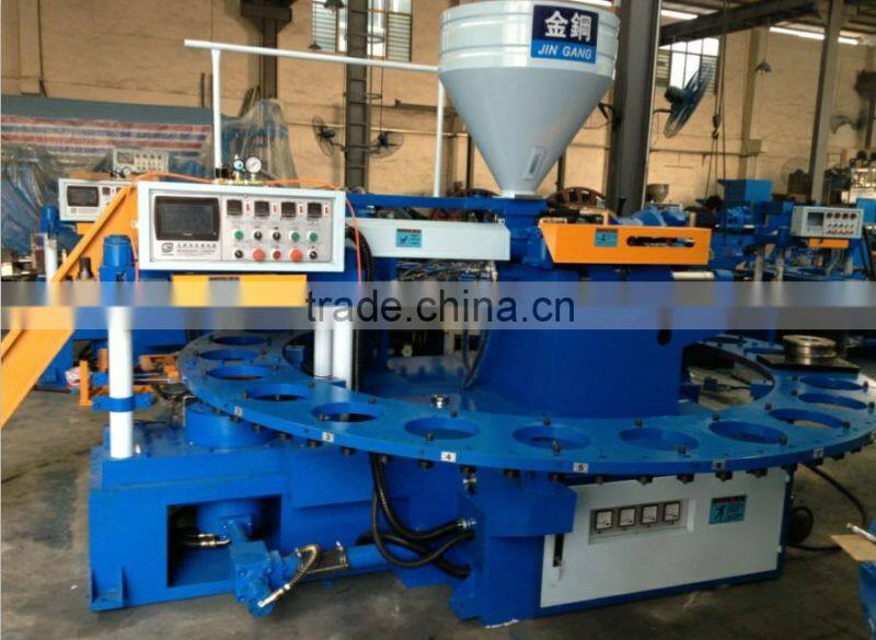 PVC Air blowing shoe injection molding machine