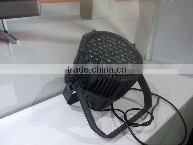 China 54x3w Led Par DMX Moving Head Ip65 Par Light