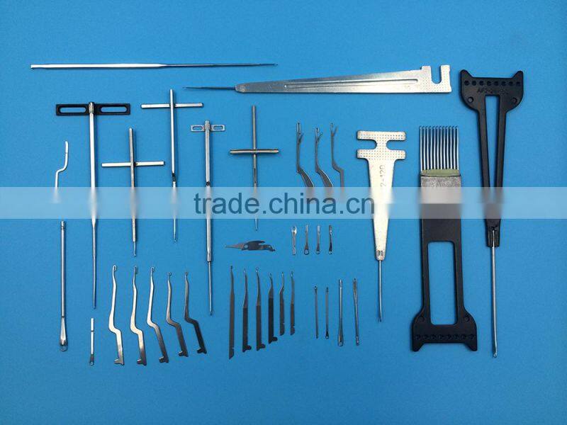 warp knitting machine spare parts Karl Mayer tension spring 4*16 with small holes