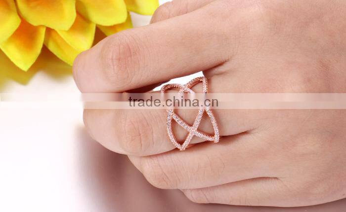2015 Newest Autumn Sterling Silver Ring CZ and jewelry 925 silver and new fashion silver ring