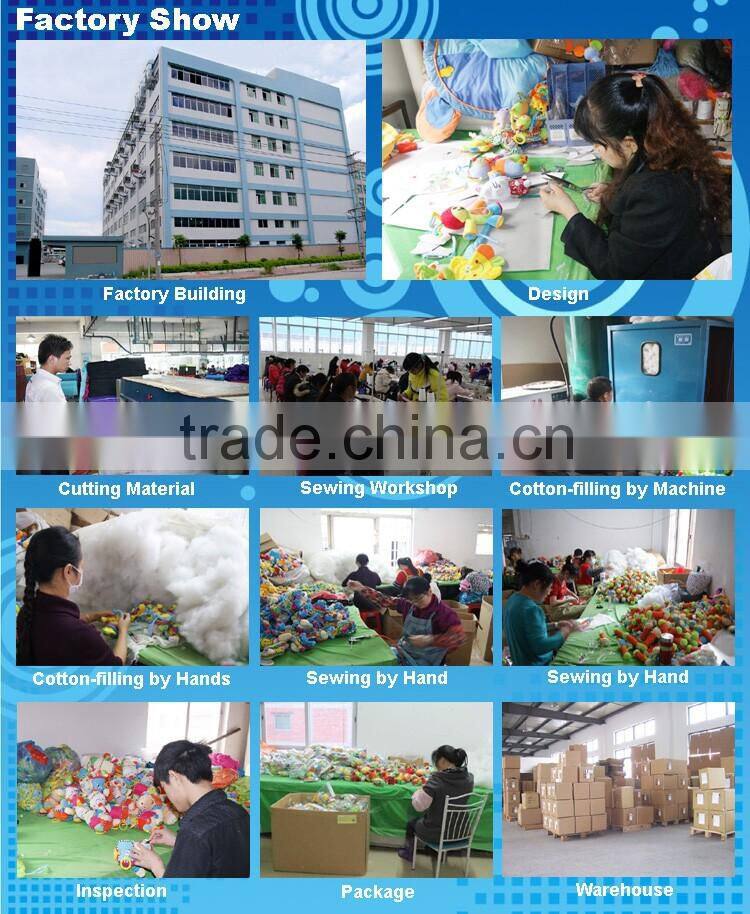 Babyfans Stuffed Animal Toy Manufactures china Rattle Teether Baby Toys