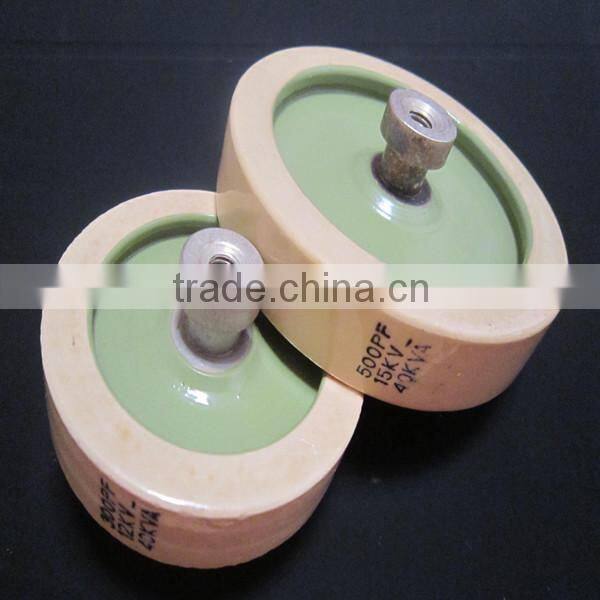 ccg81condensador ceramic 15kv 500pf 15kva china manufacture
