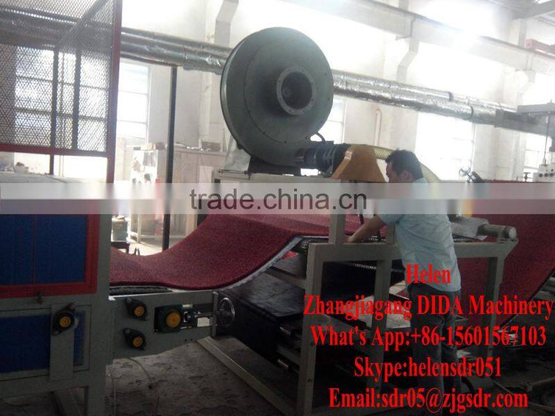 Hot-sale new brand PVC coil mat production line car mat extrusion machine