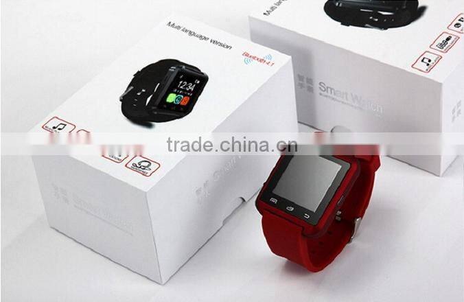 U8 smart watch with water proof multi language