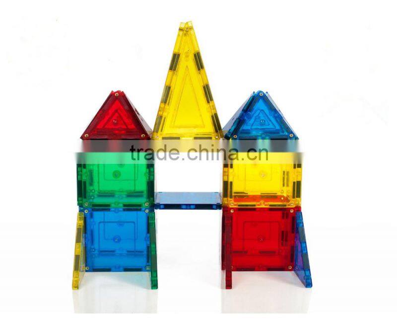 DIY Magnetic education toy for children magnetic building blocks plastic toy