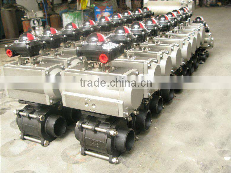 Small Quick Respones Solenoid Valve Pneumatic Actuator