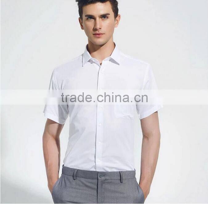 Elastic comfortable shirt fabrics Plain cotton stretch poplin