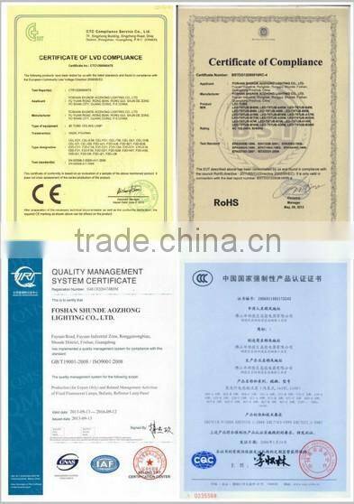 ceiling 2X40W T8 Reflective louver fitting with aluminum sheet grid white paint base louver fitting lamp with electronic ballast