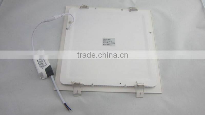 24W CE ROHS round Recessed LED panel light