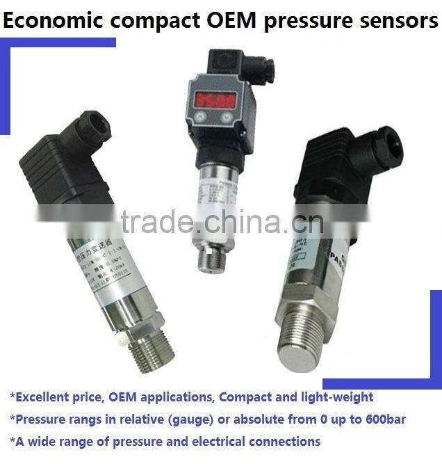 1-5V,0-10V,1-6V,1-10V,0.5-4.5V and 0-5V piezoelectric pressure transducer