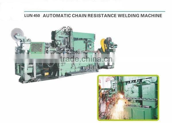 LUN400 Automatic Transmission Chains Resistance Welding Machine/Advanced Technology Chain Production Line