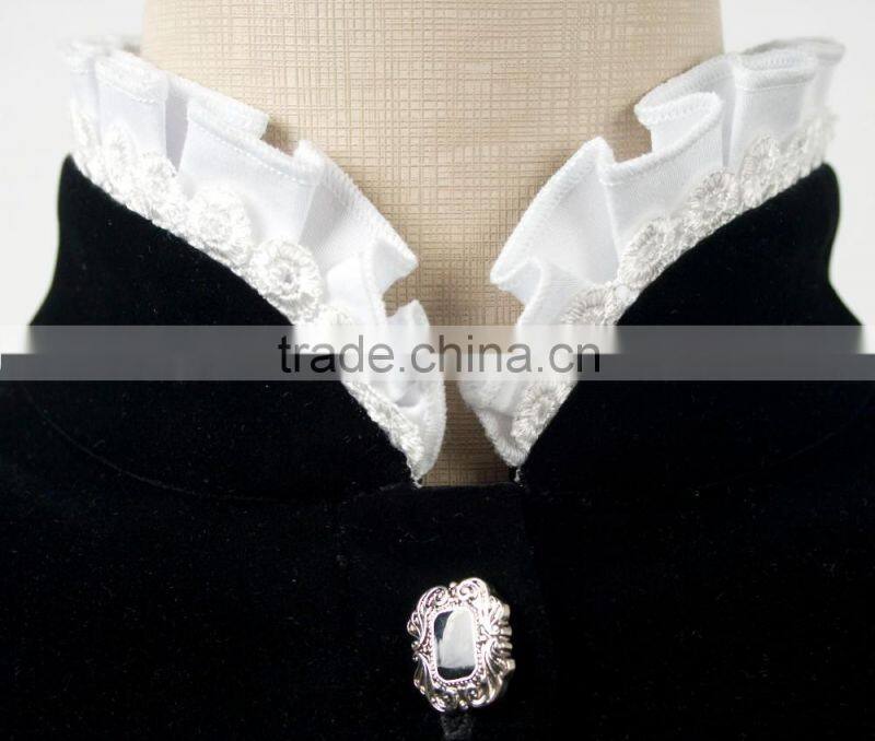 LY-018 unique black and white lolita Janpanese cosplay sweet grils shawl