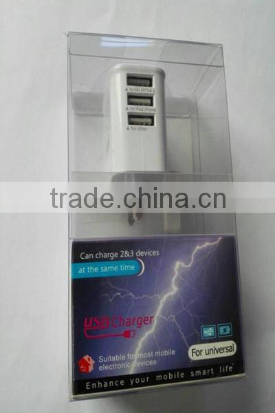 OEM BS 3 pin universal adapter with uk plug