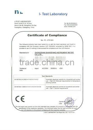 Famous Manufactory Self Control Thermostat ED330A