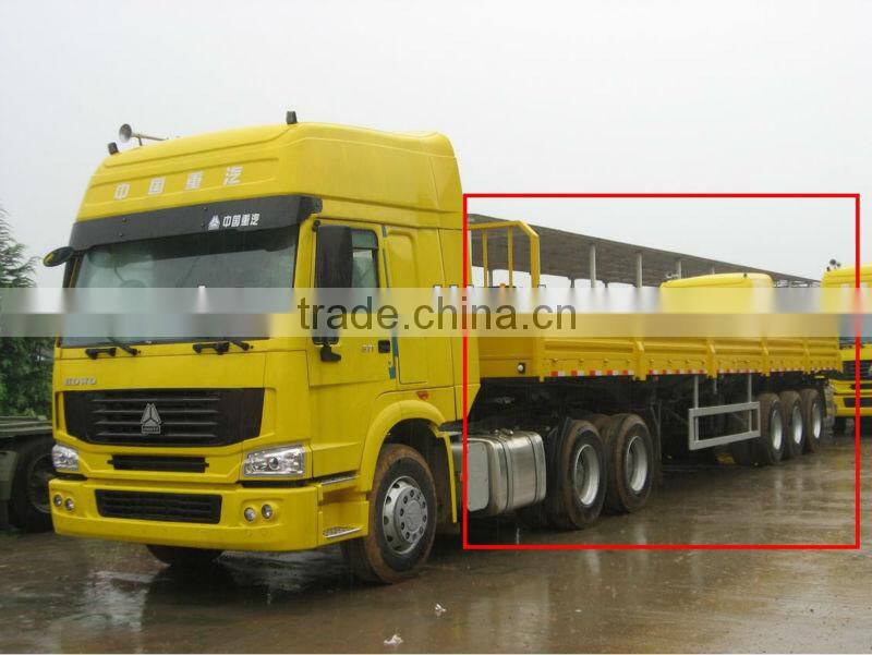 Cheap low bed semi trailer 60 tons low price sale