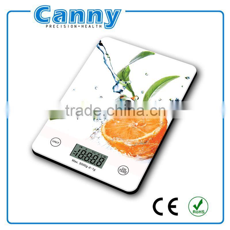 Kitchen scale 5kg capacity precise with 1 gram graduation