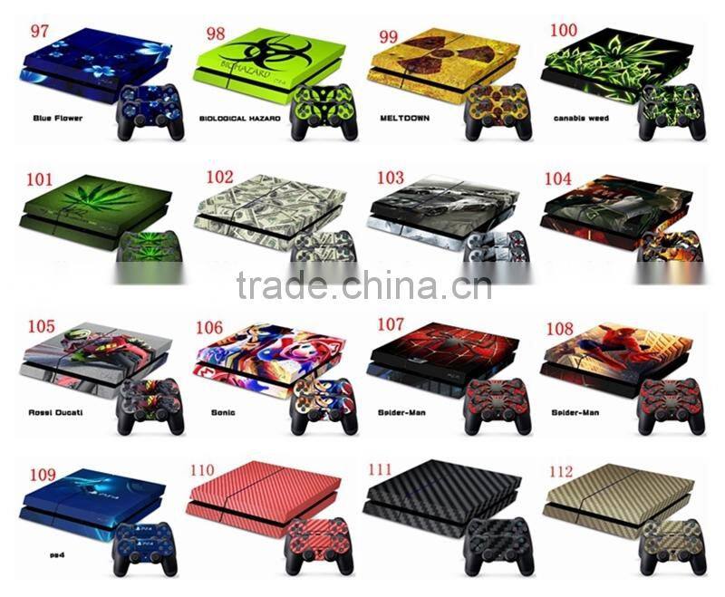 Full Set Chrome Gold Buttons for PS4 for Playstation 4 Decorate