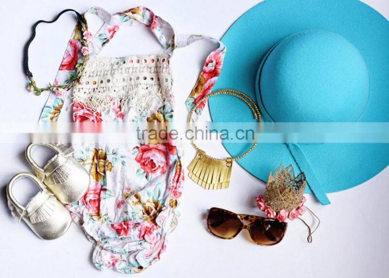 Good quality but cheap price Boho Chic Halter Bubble Romper - Daisy Days