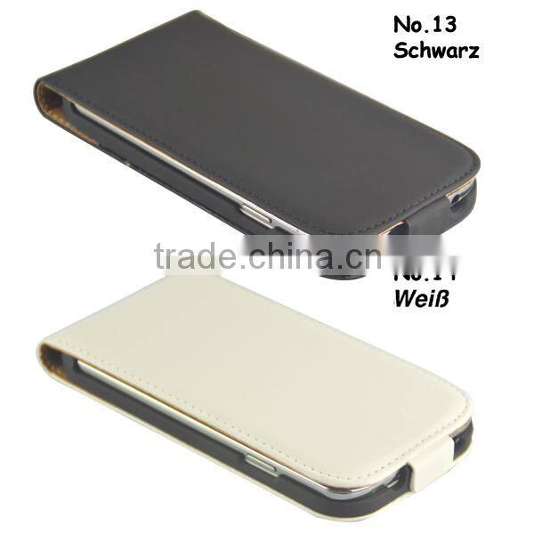 SLIM Leather Case, Flip Leather Case Cover for Sony Xperia E4G