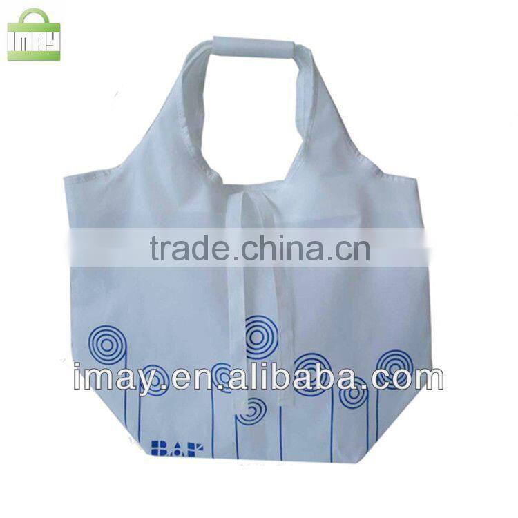 Foldable polyester tote bag