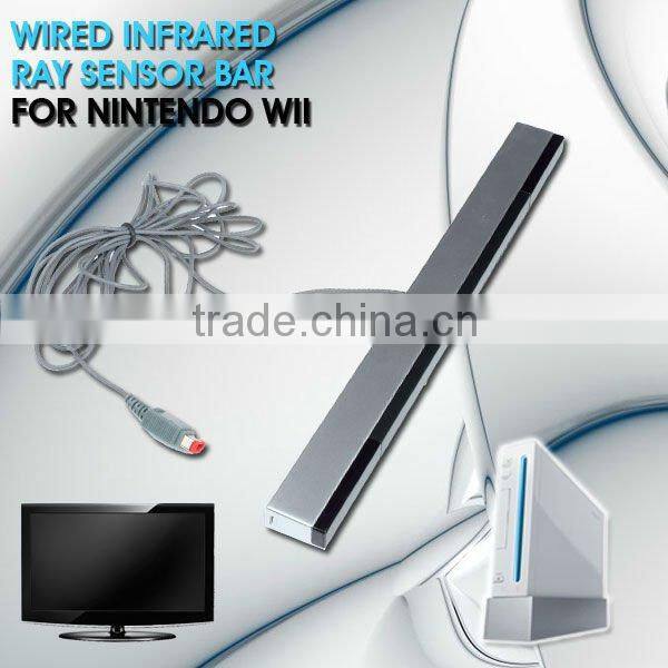 factory price ! Wired Remote Ray Sensor Bar Infrared Inductor For Nintendo Wii