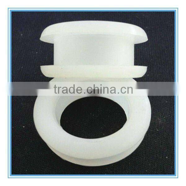 Oyster white silicone grommets