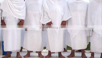 White 100% cotton ihram towel