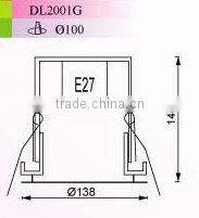 decoration downlight DL2001G