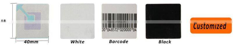 Trade Assurance EAS RF jewelry label,customized label for jewelry anti-theft soft tag
