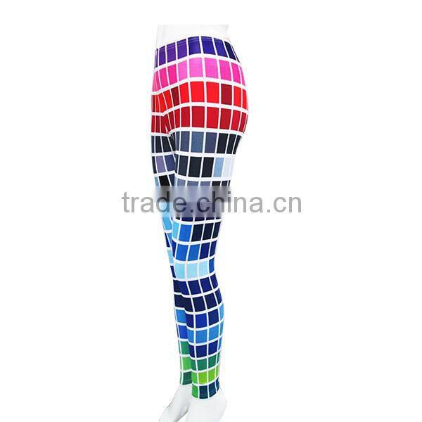 2014 latest dye sublimation technology from Chinese manufacture lady leggings