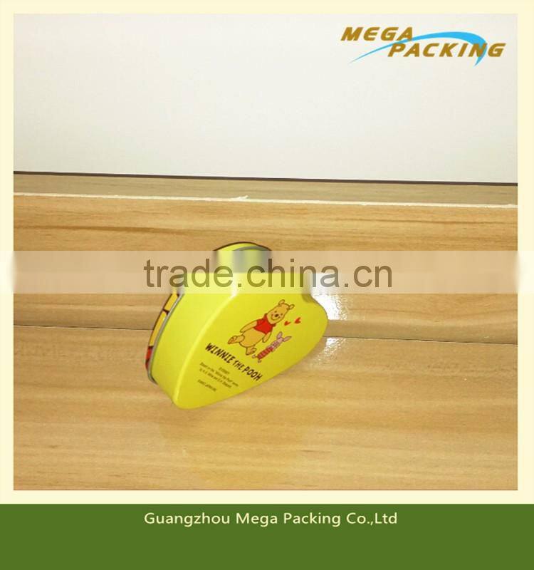 High quality small rectangular metal tin box for storing pads/credit card/business card