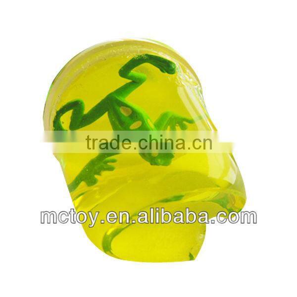 Factory supplier wholesale popular Crystal Egg crystal gift crystal slime toys green slime putty